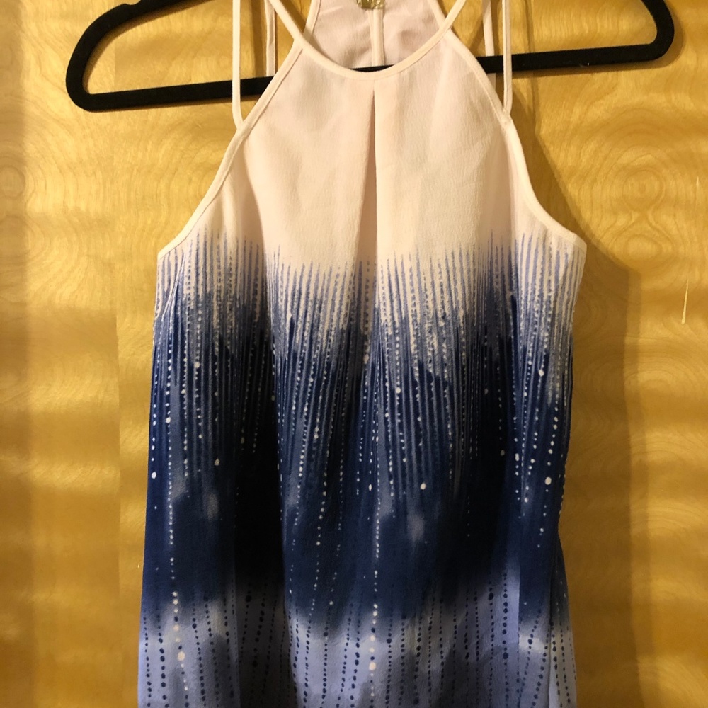 H&M NWT Blue Ombre Blouse